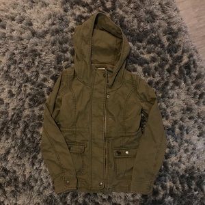 NWOT Army Green Abercrombie Jacket/Coat!